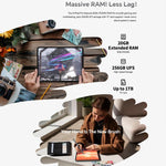 Teclast ArtPad Pro タブレットPC、8GB+256GB、12.7インチ Android 15 MTK Helio G99 オクタコア、4Gネットワーク デュアルSIM、ArtPad Pro