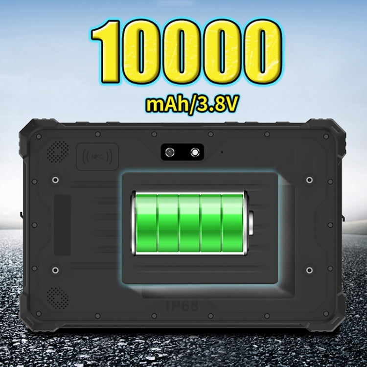 IP68防水耐衝撃防塵、Android 10.0 MT6771 オクタコア、GPS/WiFi/BT/NFC対応、UKプラグ、8インチ 4GB+64GB