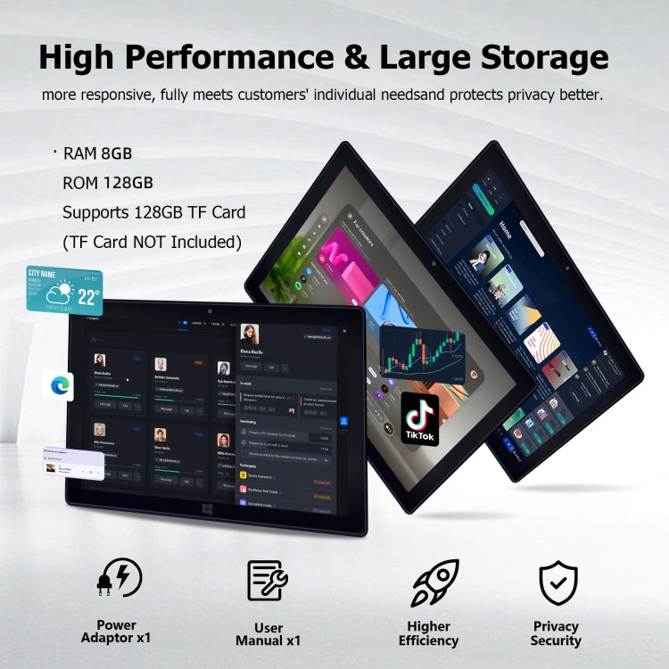 Windows 10、Intel Celeron J3455 クアッドコア、TFカード＆HDMI＆Bluetooth＆デュアルWiFi対応、キーボード付き、N4000 4コア 8GB+128GB キーボード付き