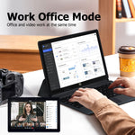 Windows 10、Intel Celeron J3455 クアッドコア、TFカード＆HDMI＆Bluetooth＆デュアルWiFi対応、キーボード付き、N4000 4コア 8GB+128GB キーボード付き