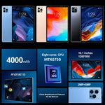 Android 10.0 MTK6750 オクタコア 1.8GHz、デュアルSIM、GPS対応、OTG、WiFi、BT、4GB+64GB、MTK6750 4GB+64GB