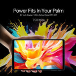Teclast T50 Mini 4G LTE タブレットPC、8GB+128GB、8.7インチ Android 15 MediaTek Helio G99 オクタコア、デュアルSIM対応、T50 Mini