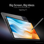 Teclast T60 Pro 4G LTE タブレットPC、8GB+128GB、12インチ Android 15 MediaTek Helio G99 オクタコア、デュアルSIM対応、T60 Pro