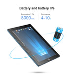 Windows 10 システム、Intel Gemini Lake N4120 クアッドコア 最大2.6GHz、キーボード＆スタイラスペン付き、デュアルバンドWiFi＆Bluetooth＆TFカード＆HDMI対応、米国プラグ、キーボード＆スタイラスペン付きW10