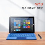 Windows 10 システム、Intel Gemini Lake N4120 クアッドコア 最大2.6GHz、キーボード＆スタイラスペン付き、デュアルバンドWiFi＆Bluetooth＆TFカード＆HDMI対応、米国プラグ、キーボード＆スタイラスペン付きW10