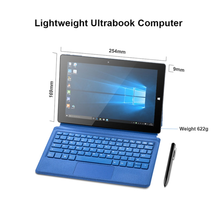 Windows 10 システム、Intel Gemini Lake N4120 クアッドコア 最大2.6GHz、キーボード＆スタイラスペン付き、デュアルバンドWiFi＆Bluetooth＆TFカード＆HDMI対応、米国プラグ、キーボード＆スタイラスペン付きW10