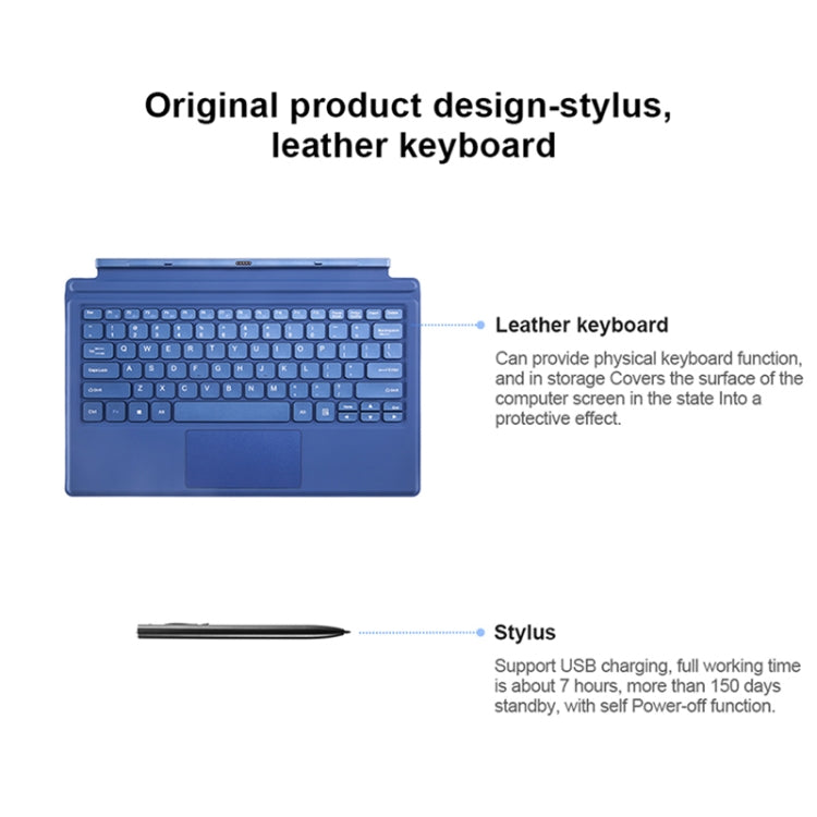 Windows 10 システム、Intel Gemini Lake N4120 クアッドコア 最大2.6GHz、キーボード＆スタイラスペン付き、デュアルバンドWiFi＆Bluetooth＆TFカード＆HDMI対応、米国プラグ、キーボード＆スタイラスペン付きW10