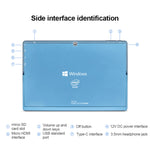 Windows 10 システム、Intel Gemini Lake N4120 クアッドコア 最大2.6GHz、キーボード＆スタイラスペン付き、デュアルバンドWiFi＆Bluetooth＆TFカード＆HDMI対応、米国プラグ、キーボード＆スタイラスペン付きW10
