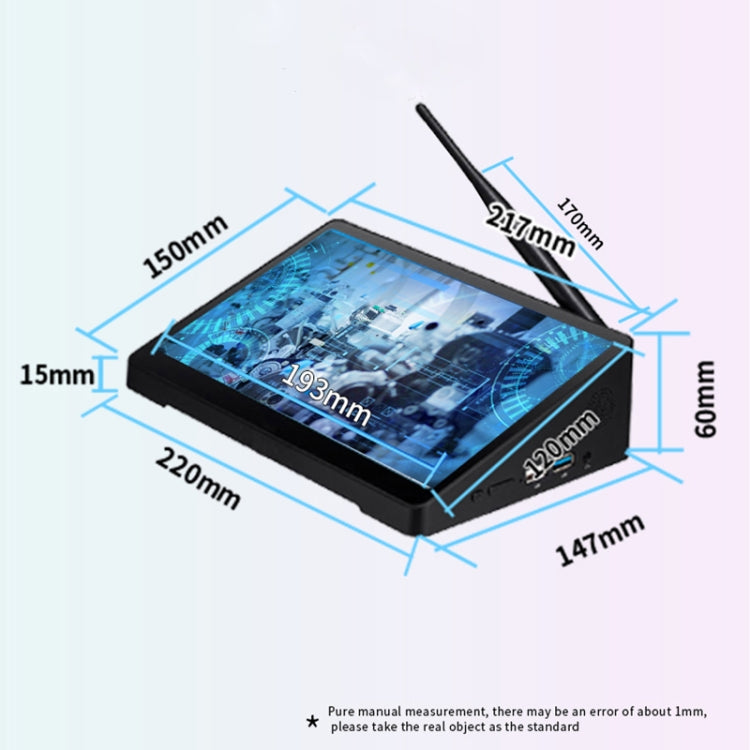 PiPo X9S オールインワン ミニPC、9.0インチ、4GB+64GB、Windows 10 Intel Celeron J4105 クアッドコア、米国プラグ、4GB+64GB