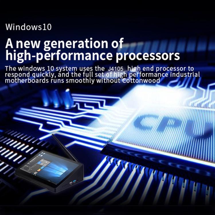 PiPo X9S オールインワン ミニPC、9.0インチ、4GB+64GB、Windows 10 Intel Celeron J4105 クアッドコア、米国プラグ、4GB+64GB
