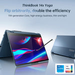 Windows 10 プロフェッショナルエディション、Intel Core i5-1135G7 クアッドコア 最大4.2GHz、WiFi 6＆Bluetooth＆HDMI対応、USプラグ（ブルー）、Yoga 1JCD Core i5