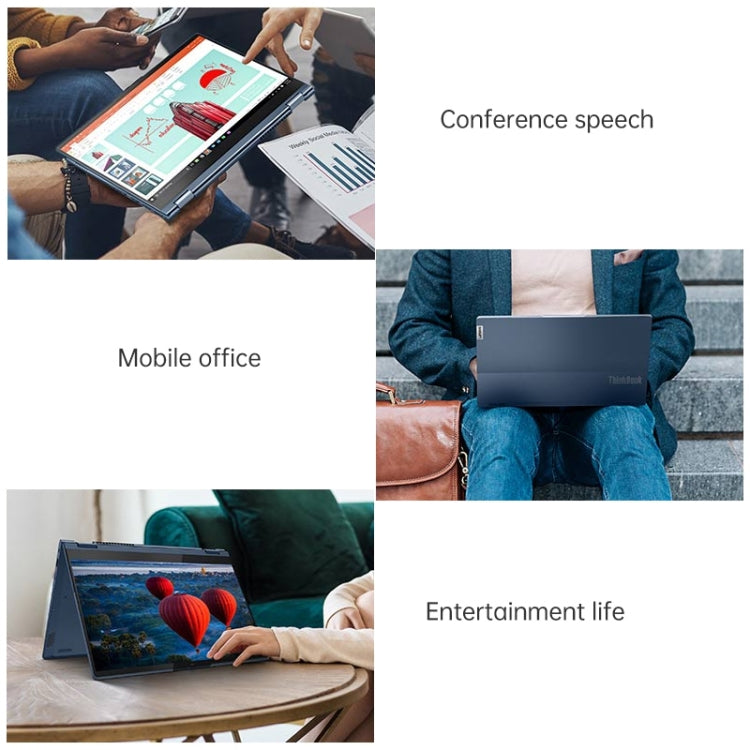 Windows 10 プロフェッショナルエディション、Intel Core i5-1135G7 クアッドコア 最大4.2GHz、WiFi 6＆Bluetooth＆HDMI対応、USプラグ（ブルー）、Yoga 1JCD Core i5