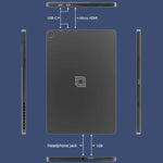 Jumper EZpad V10 Plus タブレットPC、8GB+128GB、10.1インチ Windows 11 OS Intel Pentium Gold 6500Y デュアルコア、USプラグ、8GB+128GB