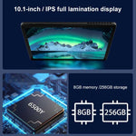 Jumper EZpad V10 Plus タブレットPC、8GB+256GB、10.1インチ Windows 11 OS Intel Pentium Gold 6500Y デュアルコア、USプラグ、8GB+256GB