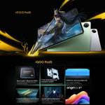 iQOO Pad5 12.1インチ タブレットPC、8GB+128GB、OriginOS 5 MediaTek Dimensity 9300+ オクタコア、8GB+128GB