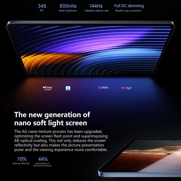 Xiaomi Pad 8 Pro 11.2インチ、16GB+512GB、HyperOS 3 Qualcomm Snapdragon 8 Elite オクタコア、16GB+512GB