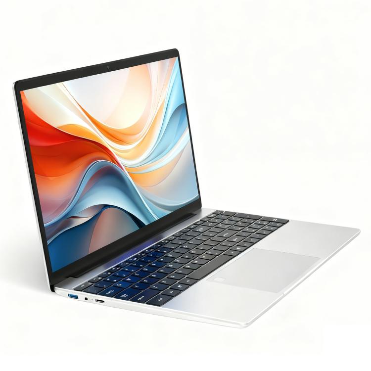 GXMO T152J 15.6インチ ノートパソコン、メモリなし、Windows 11 Pro Intel Celeron N5100 クアッドコア、指紋認証対応、USプラグ、メモリなし、USプラグ