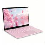 GXMO T152J 15.6インチ ノートパソコン、16GB+512GB、Windows 11 Pro Intel Celeron N5100 クアッドコア、指紋認証対応、UKプラグ、16GB+512GB、UKプラグ