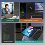 GXMO G156 15.6インチ ノートパソコン、16GB+512GB、Windows 11 AMD Ryzen 7 5825U オクタコア、指紋認証対応、USプラグ、32GB+1TB
