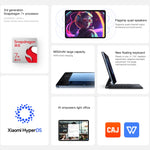 Xiaomi Pad 7 11.2インチ、8GB+256GB、HyperOS 2 Qualcomm Snapdragon 7+ Gen3 オクタコア、8GB+256GB