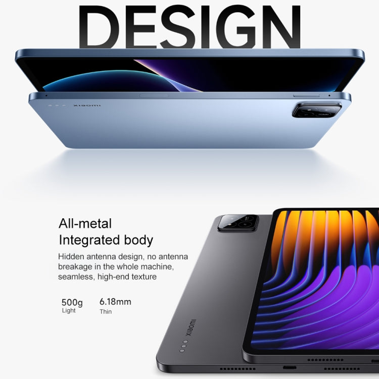 Xiaomi Pad 7 11.2インチ、8GB+256GB、HyperOS 2 Qualcomm Snapdragon 7+ Gen3 オクタコア、8GB+256GB