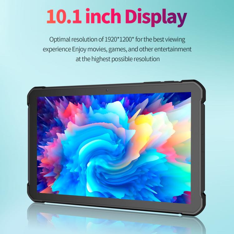 UNIWA UTAB R1040 IP67防水堅牢タブレットPC、8GB+128GB、10.1インチ Android 15 Mediatek MT8786 オクタコア、ネットワーク：4G、USプラグ、UTAB R1040