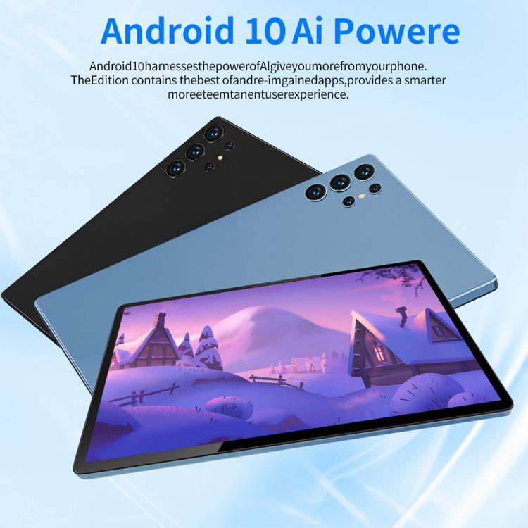 BDF H39 10.1インチ 4G LTE タブレットPC、4GB+64GB、Android 10 MTK6750 オクタコア、デュアルSIM対応、EUプラグ、6GB+128GB、EUプラグ