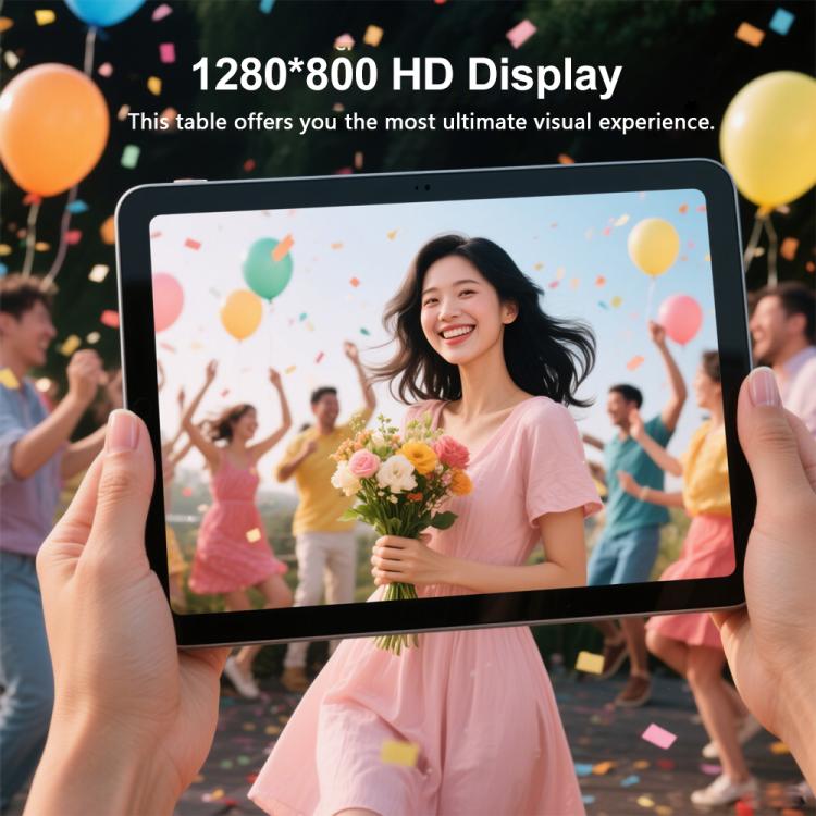 BDF Q10 10.1インチ 4G LTE タブレットPC、4GB+64GB、Android 10 MTK6750 オクタコア、デュアルSIM対応、USプラグ、6GB+128GB