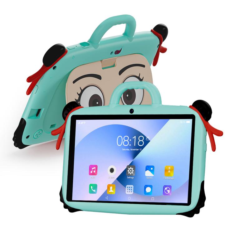 BDF 7インチ WiFi キッズタブレットPC ネズハシリコンケース付き、1GB+16GB、Android 8.1 MTK6735 クアッドコアCPU、米国プラグ、3GB+32GB