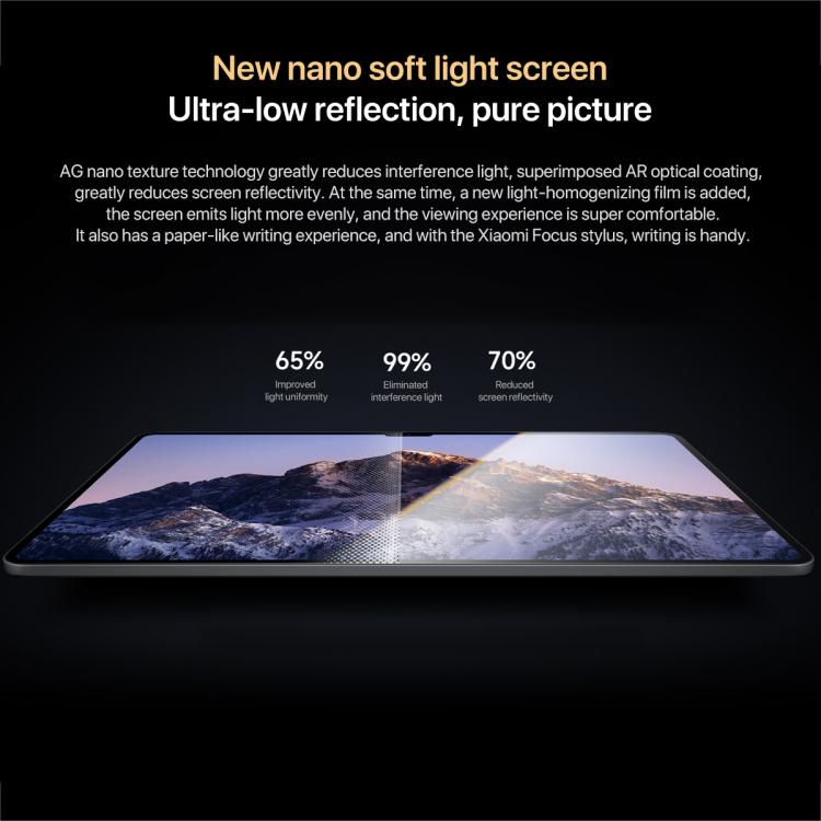 Xiaomi Pad 7 Ultra 14インチ、12GB+512GB、HyperOS 2、XRING O1 3nm デカコアCPU、12GB+512GB