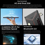 HOTWAV Tab R9 Plus IP68/IP69K 耐衝撃タブレット、8GB+512GB、11インチ Android 14 Unisoc T7280 オクタコア 4Gネットワーク、グローバル版 Google Play対応、EUプラグ、Tab R9 Plus