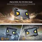 Ulefone Armor Pad 5 Pro 耐衝撃タブレットPC、12GB+512GB、11インチ Android 15 MediaTek Dimensity 7400X オクタコア 5Gネットワーク、EUプラグ、Armor Pad 5 Pro