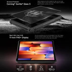 Ulefone Armor Pad 5 Pro 耐衝撃タブレットPC、12GB+512GB、11インチ Android 15 MediaTek Dimensity 7400X オクタコア 5Gネットワーク、EUプラグ、Armor Pad 5 Pro