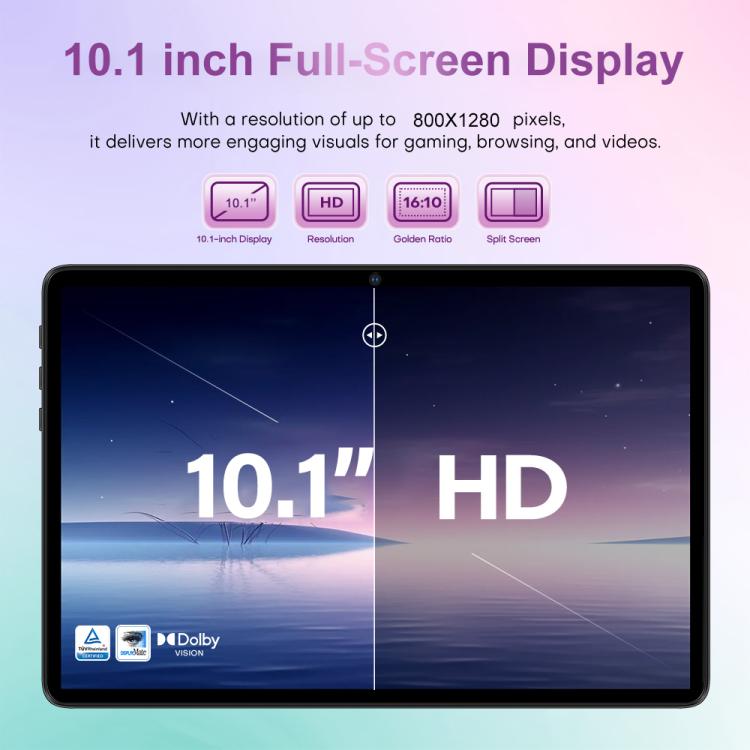 Pad 9 Ultra 10.1インチ 3G通話対応タブレットPC、2GB+32GB、Android 10 MTK6737 クアッドコア、USプラグ、USプラグ
