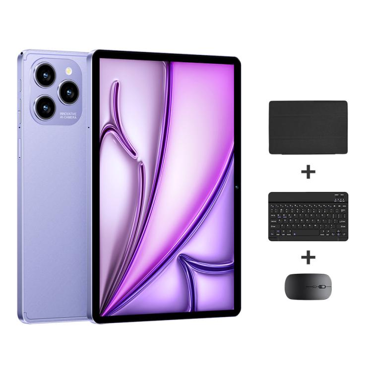 Pad 8 Pro 10.1インチ 4G LTE タブレットPCコンボセット、4GB+32GB、Android 10 MT6755 オクタコア、キーボード／マウス／レザーケース付き、USプラグ、USプラグ