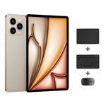 Pad 8 Pro 10.1インチ 4G LTE タブレットPCコンボセット、4GB+32GB、Android 10 MT6755 オクタコア、キーボード／マウス／レザーケース付き、EUプラグ、EUプラグ
