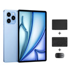 Pad 8 Pro 10.1インチ 4G LTE タブレットPCコンボセット、4GB+32GB、Android 10 MT6755 オクタコア、キーボード／マウス／レザーケース付き、EUプラグ、EUプラグ