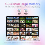 Pad 8 Pro 10.1インチ 4G LTE タブレットPCコンボセット、4GB+32GB、Android 10 MT6755 オクタコア、キーボード／マウス／レザーケース付き、EUプラグ、EUプラグ