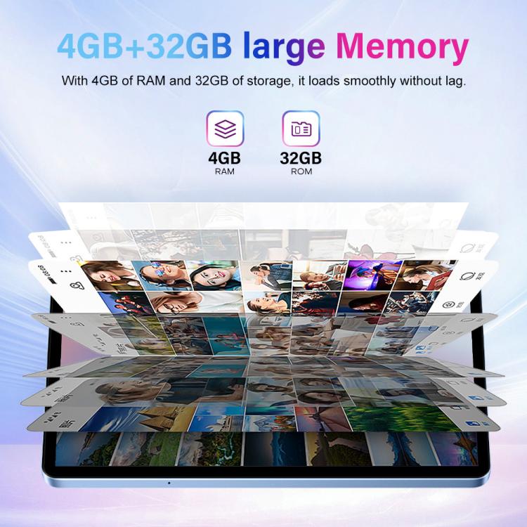 Pad 9 Pro 10.1インチ 4G LTE タブレットPCコンボセット、4GB+32GB、Android 10 MT6755 オクタコア、キーボード／マウス／レザーケース付き、EUプラグ、EUプラグ