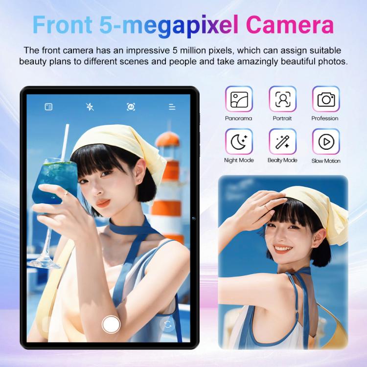 Pad 9 Pro 10.1インチ 4G LTE タブレットPCコンボセット、4GB+32GB、Android 10 MT6755 オクタコア、キーボード／マウス／レザーケース付き、EUプラグ、EUプラグ