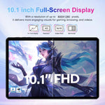 Pad 9 Pro 10.1インチ 4G LTE タブレットPCコンボセット、4GB+32GB、Android 10 MT6755 オクタコア、キーボード／マウス／レザーケース付き、UKプラグ、UKプラグ