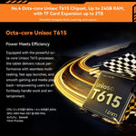 Blackview Active 5 4G 耐衝撃タブレット、8GB+128GB、8.68インチ Android 14 Unisoc UMS9230E T615 オクタコア、グローバル版 Google Play対応、Active 5