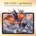 Pad 8 Ultra 10.1インチ 3G通話対応タブレットPC、3GB+32GB、Android 10 MTK6755 オクタコア、EUプラグ、EUプラグ
