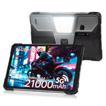 Unihertz 8849 Tank Pad ラギッドタブレットPC＆プロジェクター、16GB+512GB、10.95インチ Android 14 Dimensity 8200 オクタコア 5Gネットワーク、EUプラグ、Tank Pad 5Gネットワーク