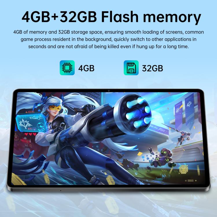 Pro 13 10.1インチ 4G LTE タブレットPC、4GB+32GB、Android 10 MTK6755 オクタコア、UKプラグ、UKプラグ