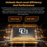 OUKITEL RT9 4G ネットワーク IP68/IP69K ラギッドタブレット、6GB+256GB、11インチ Android 14 Unisoc T606 オクタコア デュアルSIM対応、EUプラグ、RT9 6GB+256GB
