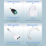 VONETS VAP11S-5G ミニワイヤレスブリッジ 900Mbps WiFiリピーター 2アンテナ＆ファン付き