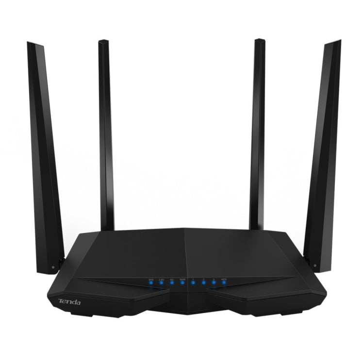 Tenda AC6 AC1200 スマート デュアルバンド ワイヤレスルーター 5GHz 867Mbps + 2.4GHz 300Mbps WiFiルーター 4*5dBi外部アンテナ付き、AC6