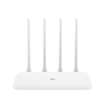 オリジナル Xiaomi WiFiルーター 4A スマートAPPコントロール AC1200 1167Mbps 128MB 2.4GHz & 5GHz デュアルコアCPU ギガビットイーサネットポート ワイヤレスルーターリピーター 4アンテナ付き、Web & Android & iOS対応、USプラグ、4A（デュアルコアCPU）