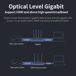 オリジナル Xiaomi WiFiルーター 4A スマートAPPコントロール AC1200 1167Mbps 128MB 2.4GHz & 5GHz デュアルコアCPU ギガビットイーサネットポート ワイヤレスルーターリピーター 4アンテナ付き、Web & Android & iOS対応、USプラグ、4A（デュアルコアCPU）